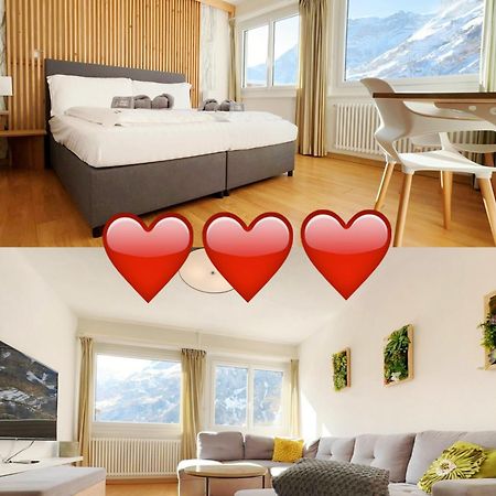 Center, Sauna, View - Haus Linaria Leukerbad Exterior foto