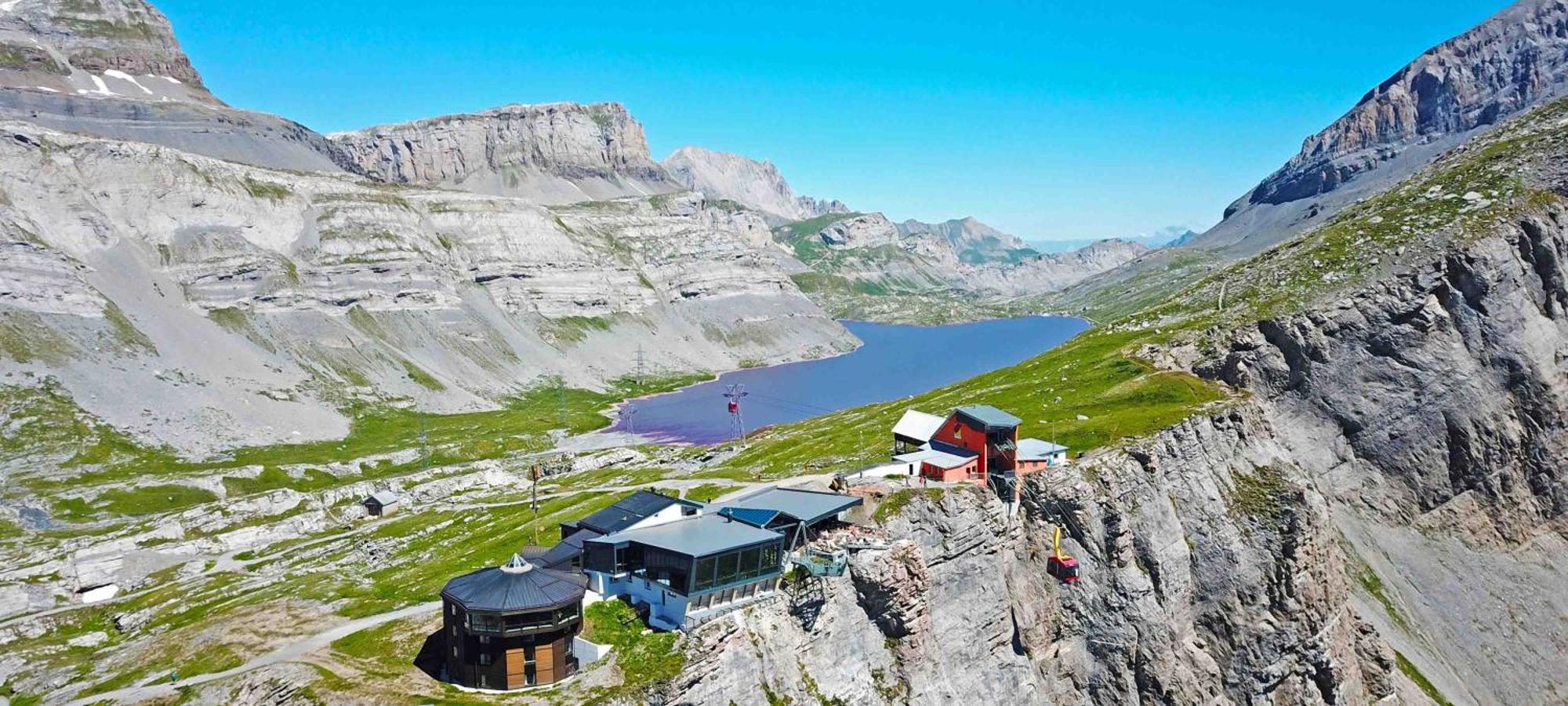 Center, Sauna, View - Haus Linaria Leukerbad Exterior foto