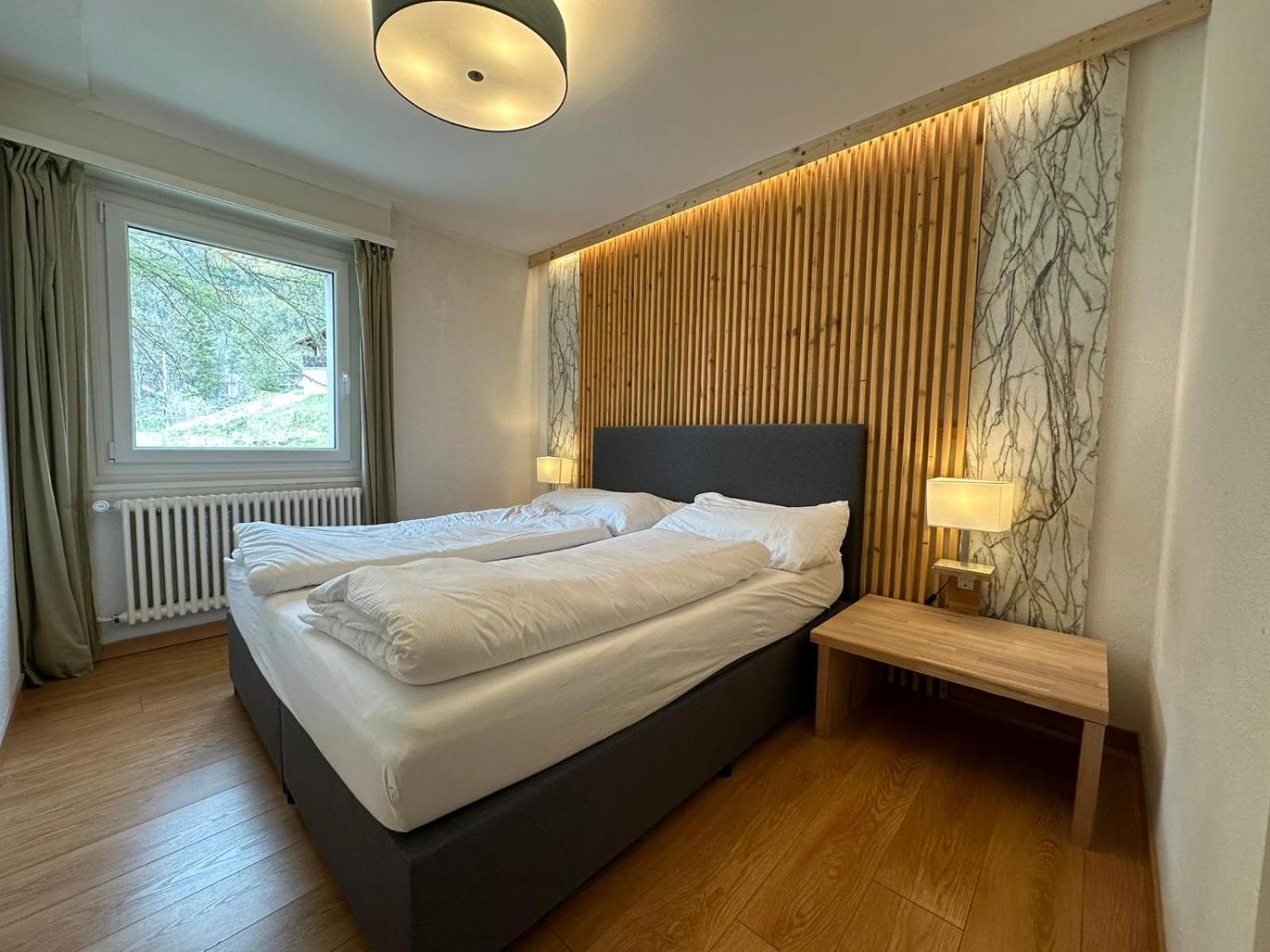Center, Sauna, View - Haus Linaria Leukerbad Exterior foto